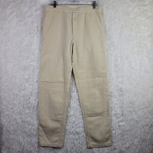 Brain Dead Mens Power Fist Carpenter Pants Size S Cream Relaxed Workwear Utility
